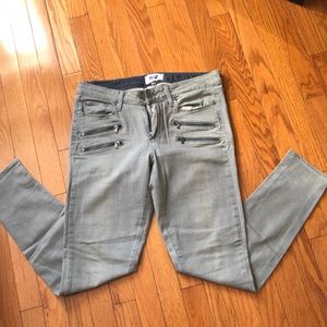 PAIGE Gray Women Jeans